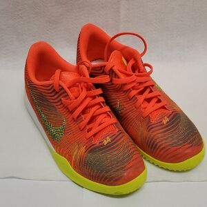 7Y Nike Orange and Yellow Sneakers